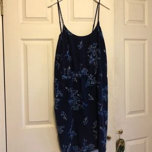 Navy cami dress